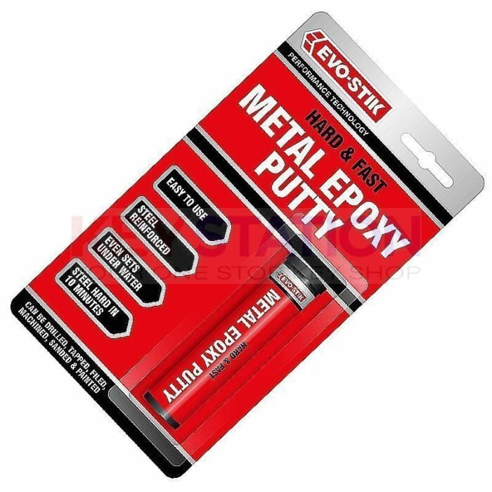 EVO-STIK Evo Stik Hard & Fast Metal Epoxy Putty 50g UAE | Dubai, Abu Dhabi