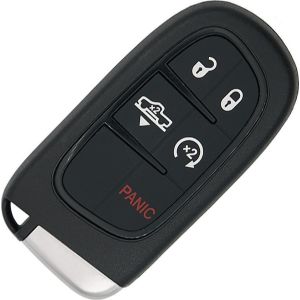 Chrysler/Dodge/Fiat/Jeep 300 Challenger Charger Aftermarket 4 Button Keyless Remote Key 433MHz ID46 (PCF7945) CY24 68159657AG