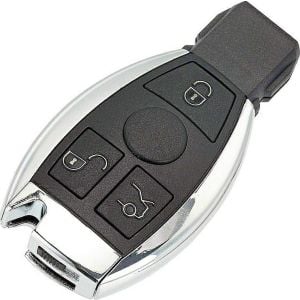 Mercedes BE Key 3 Button Remote Repair Case HU64 Blade