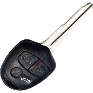 Mitsubishi Lancer OEM 3 Button Non-Flip Remote Key 433MHz ID46 (PCF7936) MIT-8D/MIT11R