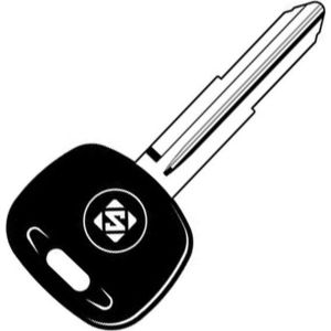 Mitsubishi MIT-12 / MIT8 Transponder Key Shell - Cut From Image/Code