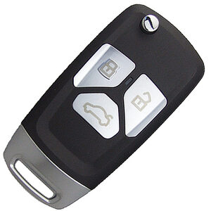 Audi Xhorse VVDI 3 Button Flip Remote Key KS02453