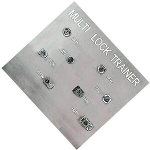 8 Profile Auto Locksmith Vehicle Lock Trainer Set