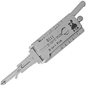 Chevrolet / Pontiac / Suzuki B111 Genuine Lishi Twin Lifter Pick & Decoder - Boot / Doors / Ignition