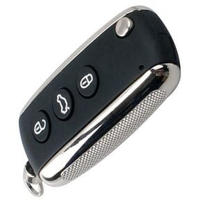Bentley Continental 3 Button Flip Remote Repair Case HU66 Blade