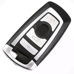 BMW F Series 4 Button Smart Remote Repair Case Silver HU100 Blade