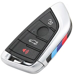 BMW 1 Series 2 Series 3 Series Aftermarket 4 Button Keyless Remote Key 433MHz ID47 (PCF7953) HU100