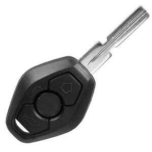 BMW 3 Series 5 Series X5 Aftermarket 3 Button Non-Flip Remote Key 433MHz ID44 (PCF7935) HU58