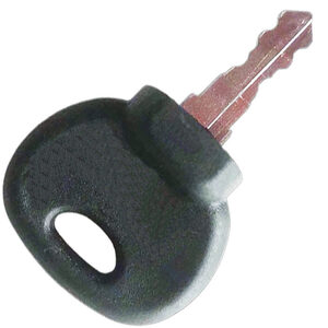 Bomag Ignition Key 05755124 w / Dust Skirt Fits Rollers, Compactors & More (Replaces 5755124, 14657)