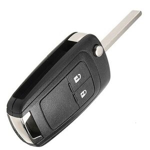 Chevrolet 2 Button Flip Remote Repair Case With HU100 Blade