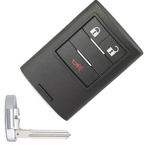 Chevrolet Captiva Aftermarket 3 Button Non-Flip Remote Key 433MHz ID46 (PCF7952) B111