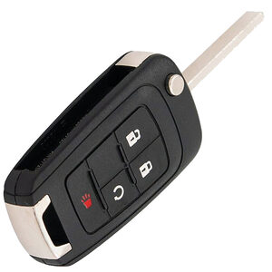 Chevrolet Equinox OEM 4 Button Flip Remote Key 315MHz ID46 (PCF7941) HU100/OP-11