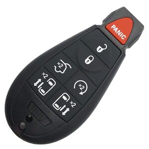 Chrysler/Dodge Grand Voyager Grand Caravan Aftermarket 7 Button Fobik Remote Key 434MHz ID46 (PCF7941) CY24
