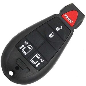 Chrysler Grand Voyager Town & Country Aftermarket 5 Button Fobik Remote Key 433MHz ID46 (PCF7941) CHR-15/CY24