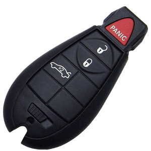 Chrysler / Jeep Smart Key Housing 3+1 Button Remote Shell with CY24 Type Blade