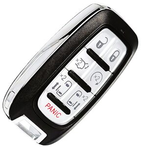 Chrysler Pacifica Aftermarket 7 Button Smart Remote Key 433MHz ID46 (PCF7953)