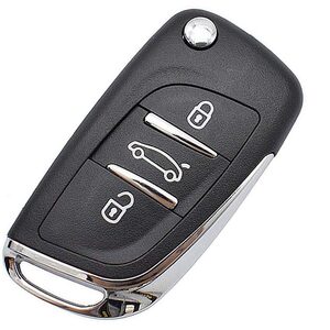 Citroen KeyDIY 3 Button Flip Remote Key
