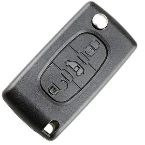 Citroen Dispatch OEM 3 Button Flip Remote Key 433MHz ID46 (PCF7941) HU83 6490AC