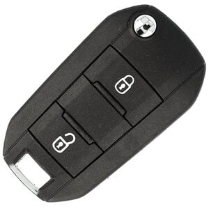 Citroen C3 / E-C3 / Dispatch, Fiat Grande Panda & Vauxhall Frontera OEM 2 Button Flip Remote 433MHz ID4A HU101 (2016-2027)