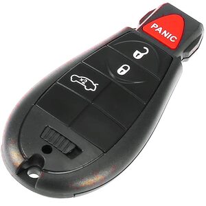 Chrysler/Dodge/Jeep Aftermarket 4 Button Fobik Remote Key 433MHz ID46 (PCF7941) CHR-15/CY24