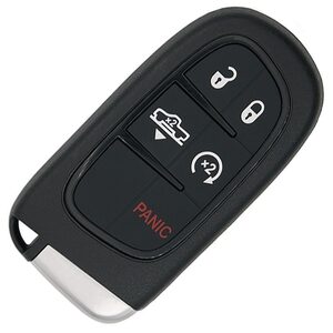 Chrysler/Dodge/Fiat/Jeep 300 Challenger Charger Aftermarket 4 Button Keyless Remote Key 433MHz ID46 (PCF7945) CY24 68159657AG
