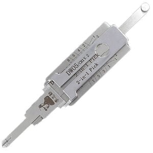 Chevrolet / Daewoo CH1|DWO4|DWO5 Genuine Lishi Pick & Decoder Pick & Decoder - Boot / Doors / Ignition