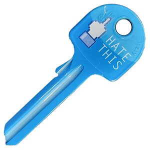 Facebook Design " Hate This" Key UL2 UL054 - Free cutting service in store