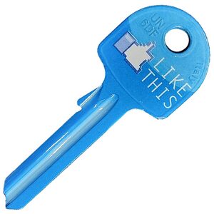 Facebook Design " Like This" Key UL2 UL054 - Free cutting service in store