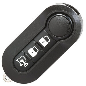 Abarth/Citroen/Fiat/Ford/Peugeot/Vauxhall/Opel 500 Nemo Doblo Aftermarket 3 Button Flip Remote Key 433MHz ID46 (PCF7946) SIP22