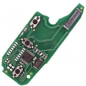 Fiat 500 Doblo Fiorino Punto Qubo 3 Button Remote Key Repair PCB Board 433MHz - Ref RB001