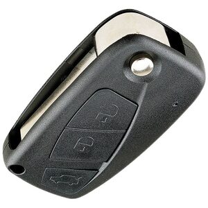 Fiat Panda Aftermarket 3 Button Flip Remote Key 433MHz ID46 (PCF7941) SIP22