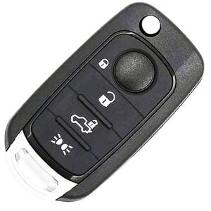Dodge/Fiat Neon 500X Egea Aftermarket 4 Button Flip Remote Key 433MHz ID88 SIP22