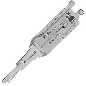 Ford / Lincoln / Mazda FO38R Genuine Lishi Single Lifter Pick & Decoder - Boot / Doors / Ignition