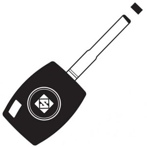 Ford / Land Rover FO-24 / HU101 Transponder Key Shell - Cut From Image/Code