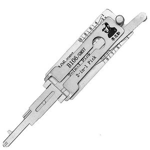 Buick / Cadillac / Pontiac B106|GM37 Genuine Lishi Twin Lifter Pick & Decoder - Boot / Doors / Ignition
