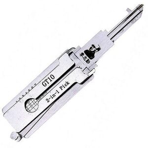 Citroen / Fiat / Iveco GT10 Genuine Lishi Single Lifter Pick & Decoder - Boot / Doors / Ignition