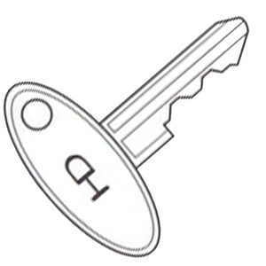 1570 Tractor & Plant Non-Transponder Key Blank - Uncut