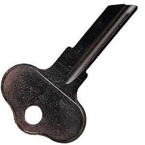Chrysler (HD) CH5 Metal Head Non-Transponder Key Blank - Uncut