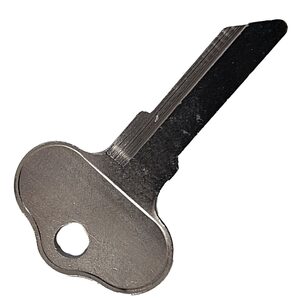 Chrysler (HD) CH6 Metal Head Non-Transponder Key Blank - Uncut