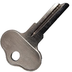 Chrysler (HD) CH7 Metal Head Non-Transponder Key Blank - Uncut