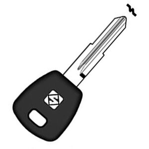 Honda / Vauxhall (Opel) HON65R Transponder Key Shell - Cut From Image/Code