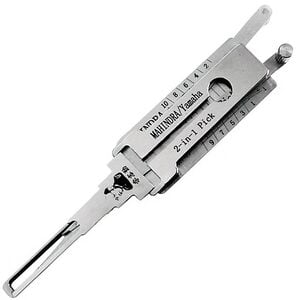 HU101 Genuine Lishi 2-in-1 Pick & Decoder (Mahindra / Yamaha / Peugeot / Citroen / Vauxhall / Lancia)
