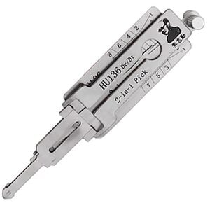 Dacia / Renault HU136 Genuine Lishi Twin Lifter Pick & Decoder - Doors