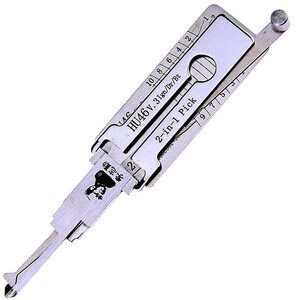 Cadillac / Daewoo / Vauxhall (Opel) HU46 Genuine Lishi Single Lifter Pick & Decoder - Doors / Ignition