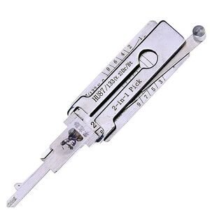 Fiat / Subaru / Suzuki HU133R|HU87|OP-10|SUZU-14 Genuine Lishi Single Lifter Pick & Decoder - Boot / Doors