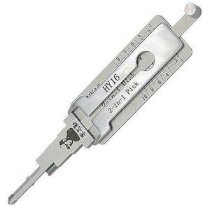 Hyundai / Kia / Ssangyong HY16|HYN14 Genuine Lishi Single Lifter Pick & Decoder - Boot / Doors / Ignition