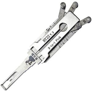 Hyundai / Kia HY22|KIA7 Genuine Lishi 4 Track Pick & Decoder - Boot / Doors / Ignition