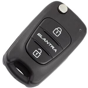 Hyundai Elantra Aftermarket 2 Button Flip Remote Key 433MHz ID46 HY-11D/HYN14R