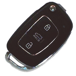 Hyundai Elantra Mistra OEM 3 Button Flip Remote Key 433MHz ID60 (80BIT) HY-11D/HYN14R