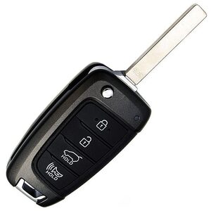 Hyundai Elantra I30 OEM 4 Button Flip Remote Key 433MHz ID60 KIA9